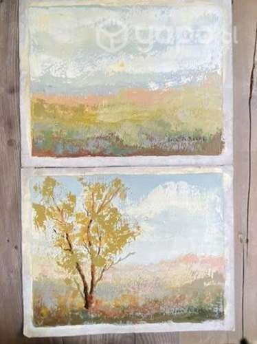 Destacado pintor José de Rokha Pintura Chilena.