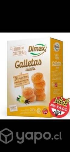 Galletas pepas dimax