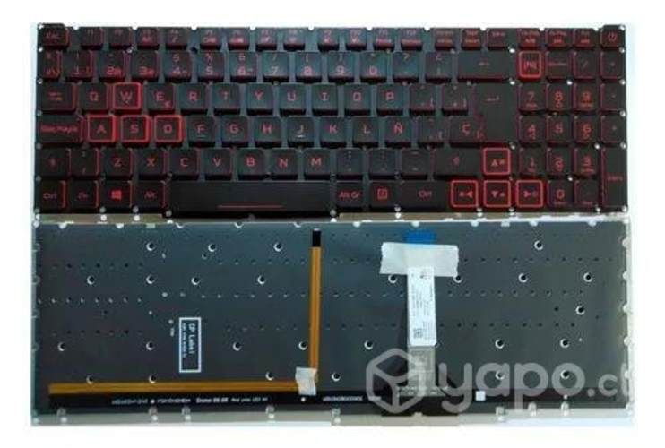 Teclado acer predator helios 300 series modeñp n17