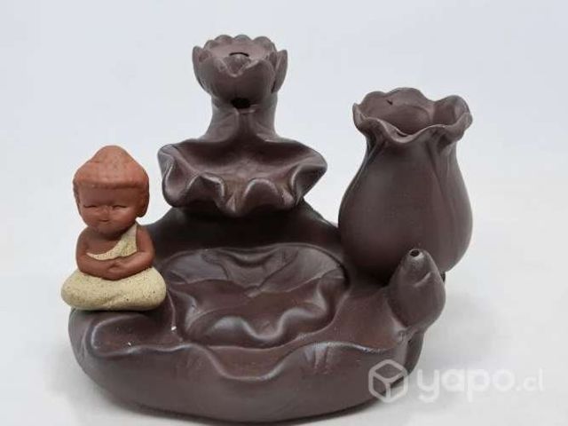 Porta incienso y Cascada de Humo,Cerámica Grande