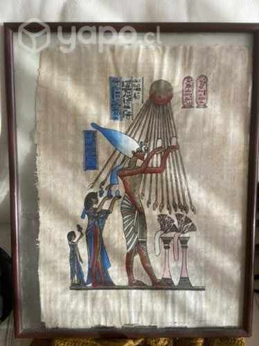 Cuadro papiro egipsio