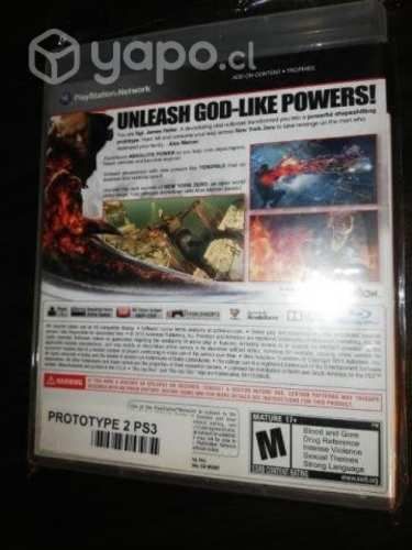 Prototype 2. ps3.