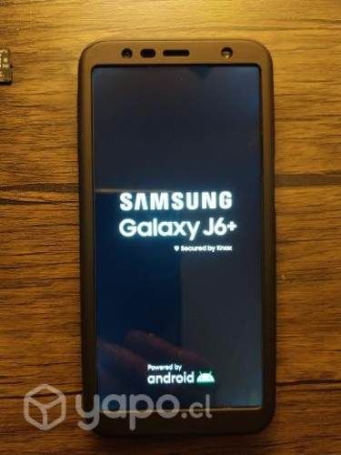 Celular Samsung Galaxy J6 +, impecable equipado