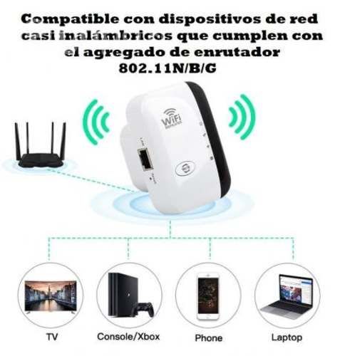 Repetidor WIFI inalámbrico, extensor Wifi remoto d