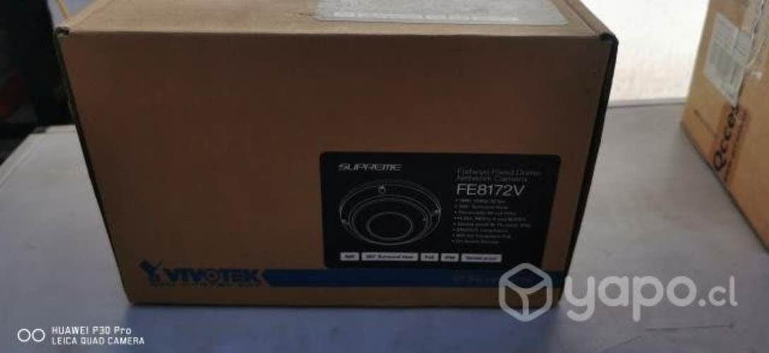 Camara ip vivotek modelo FE8172 ojo de pez