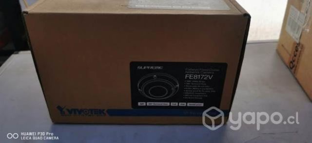 Camara ip vivotek modelo FE8172 ojo de pez