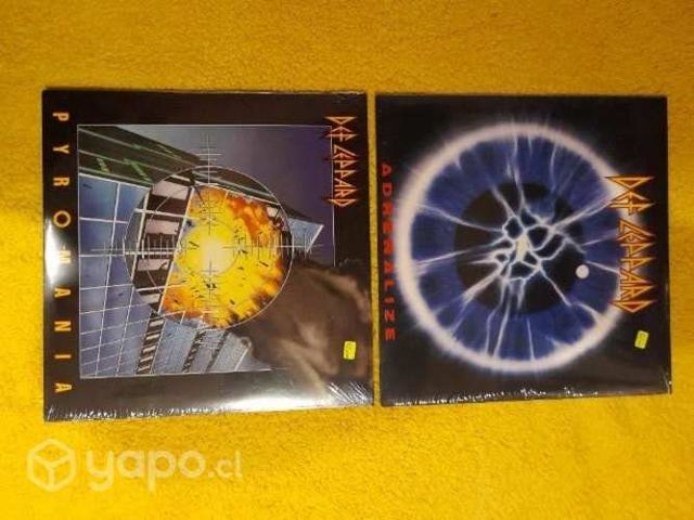 Def leppard vinilos