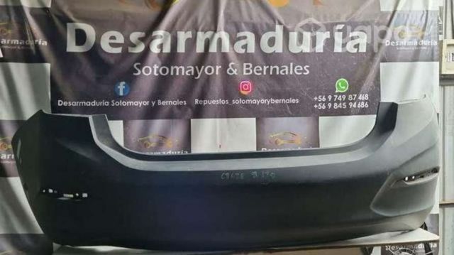 Parachoque trasero cruze 2017 a 2020 1.3