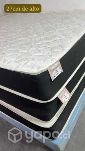 Colchones lore de resorte y espuma.