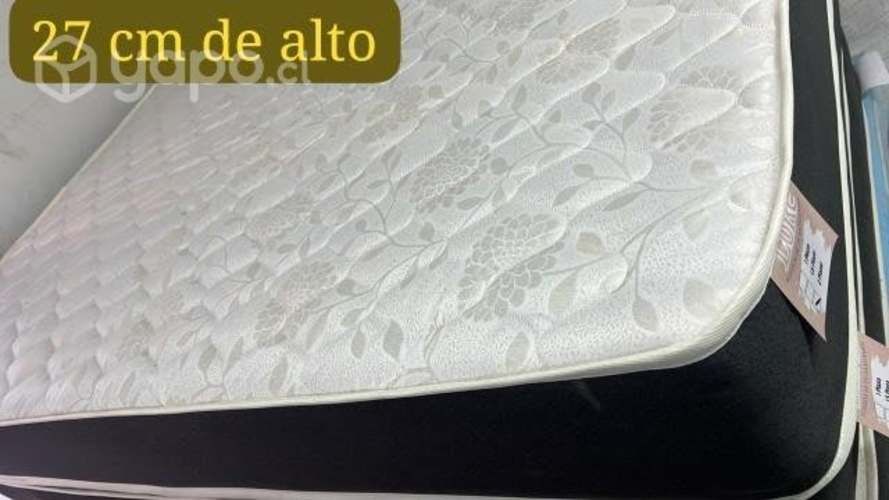 Colchones lore de resorte y espuma.