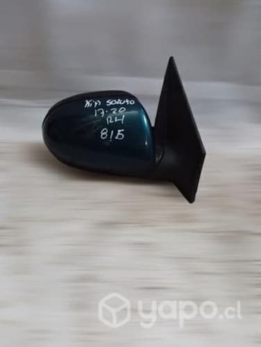 Espejo retrovisor Rh Kia soluto 2018 2022 acf