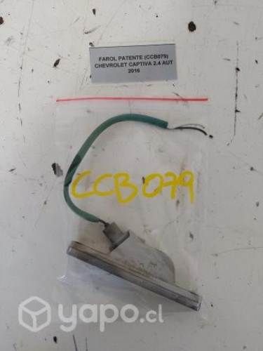 Farol Patente (CCB079) Chevrolet Captiva 2.4 AUT 2