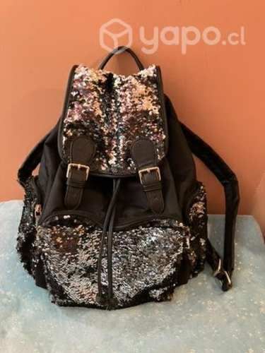 Mochila con lentejuelas