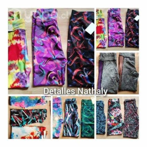 Calzas deportivas tiro alto