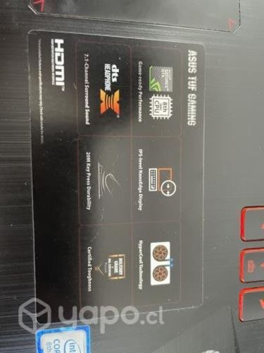 Notebook Asus Gamer TUF FX550G