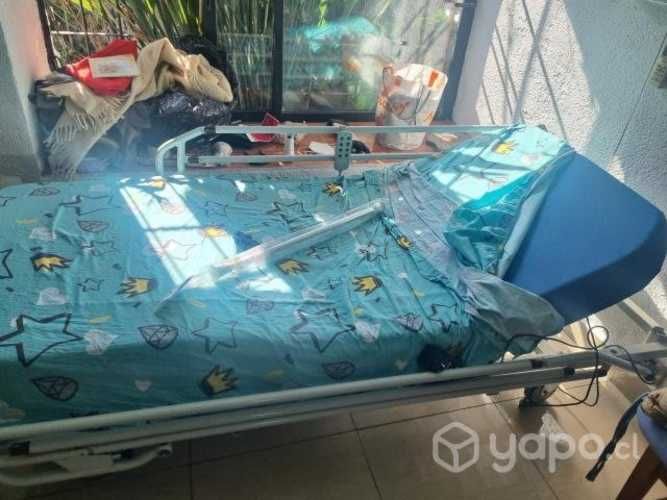 Catre clínico con colchón