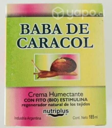 Crema baba de caracol