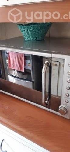 Microondas usado grande digital
