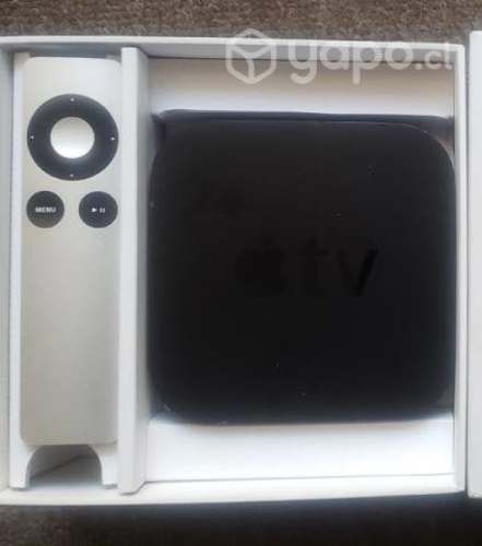 APPLE TV 3°Generación con cable de poder y control