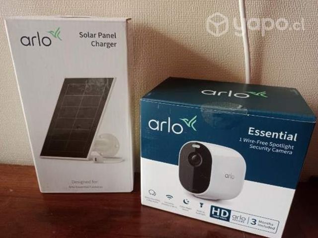 Camara con. Cargador solar arlo hago precios