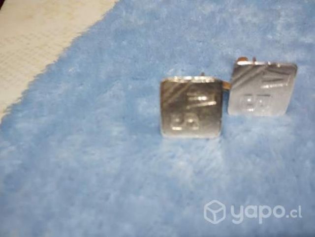 Colleras Plata 950 Iniciales S V