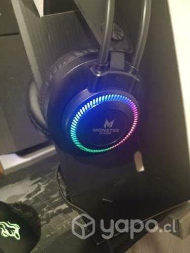 Audífonos Gamers Monster
