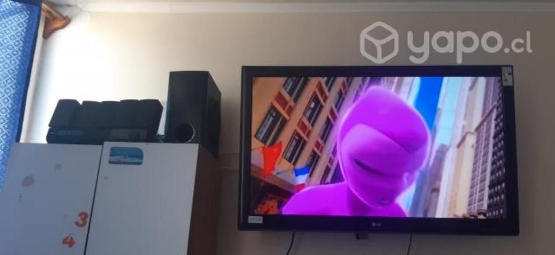 }TV LED 42" LG y home theater blu ray Lg