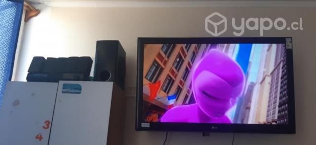 }TV LED 42&#34; LG y home theater blu ray Lg
