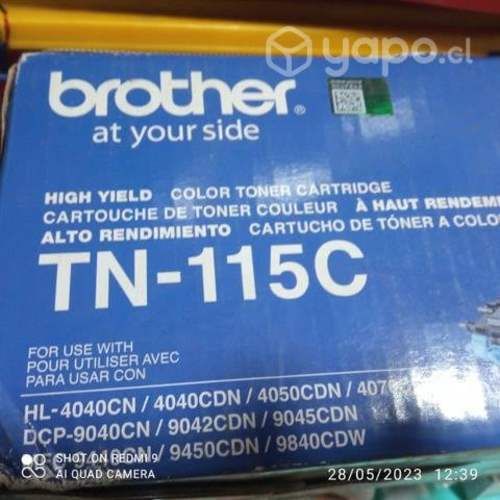 Toner cyan tn115c y colores originales