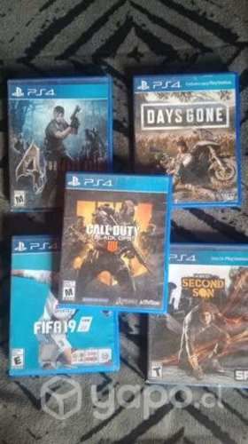 Juegos PS4 5x $20.000 (todos funcionando)