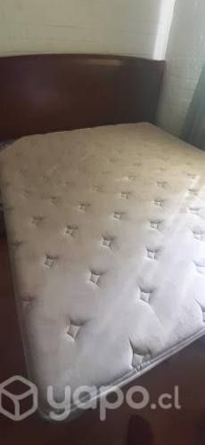 Cama King colchón SERTA