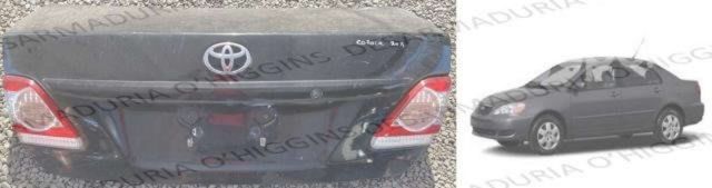 Tapa Maleta Toyota Corola 2006