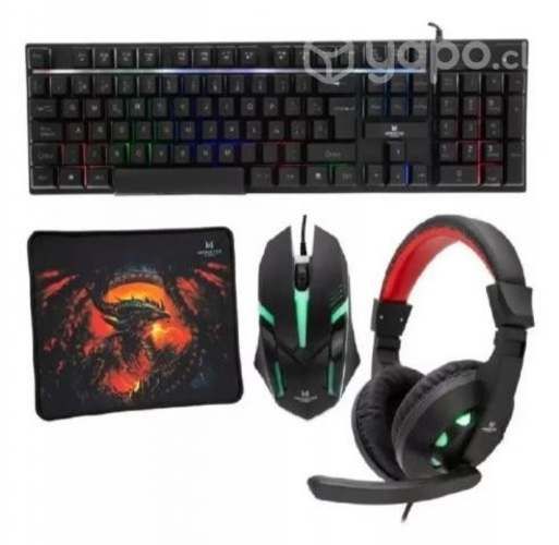 Kit de teclado y mouse gamer Ultra Español