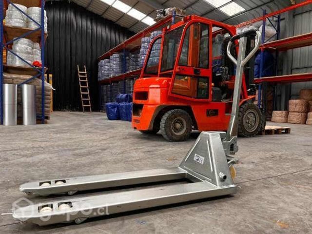 Transpaletas galvanizadas