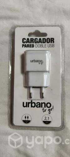 Lote cargadores celular doble USB port