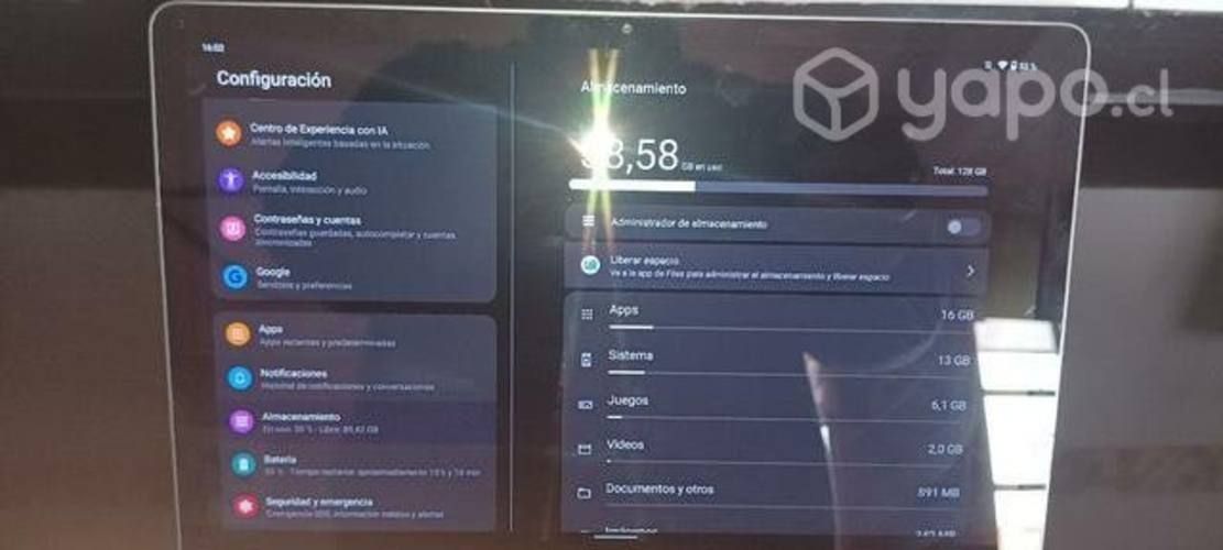 Tablet Lenovo yoga tap 11