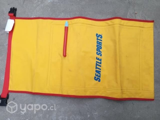 Flotador remo para rescate kayak
