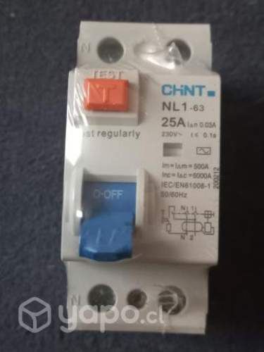 Interruptor Diferencial 2 x 25A, 30mA