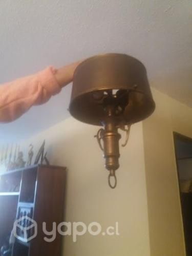 Lámpara bronce colgante de pasillo