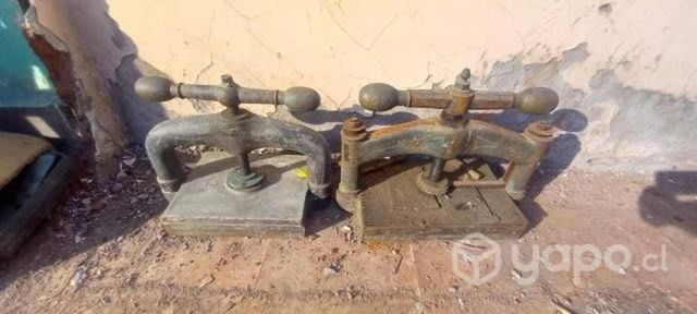 Prensas antiguas de colección