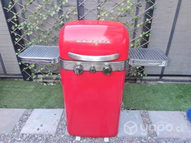 Linda parrilla retro a gas