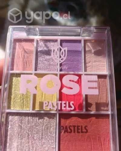 Paleta de sombras pasteles mini