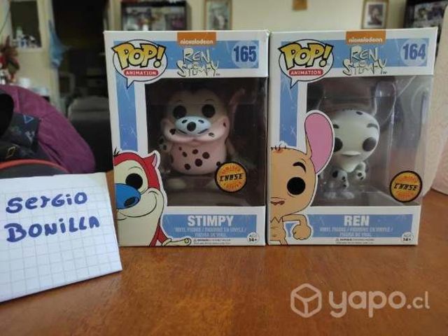 Funko Pop Ren y Stimpy Chase
