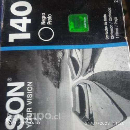 Tintas Epson Black diversos modelos originales