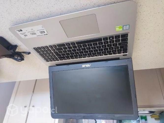 Notebook ASUS X556UQ usado (con SSD incluida)