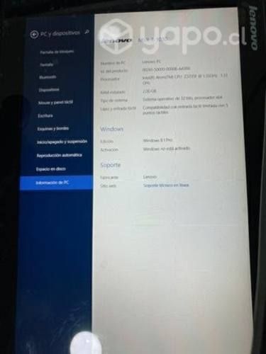 Tablet Lenovo Miix 3 min 1030