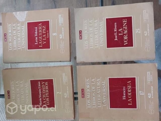 Algunos tomos colección Ercila 1984