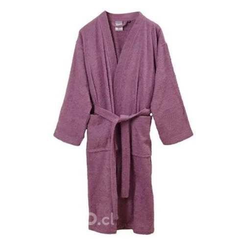 Bata de baño 100% algodón + toalla de cabello