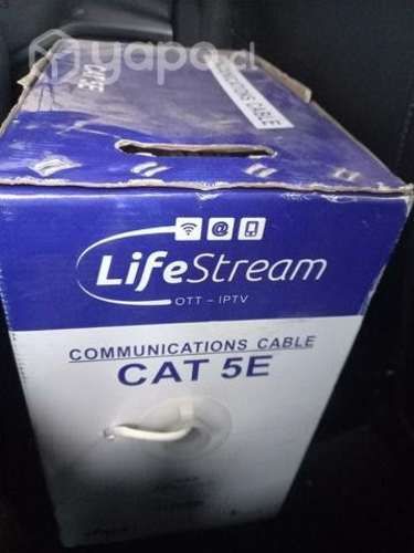 Ofrezco cable uto categoría 5 unifilar