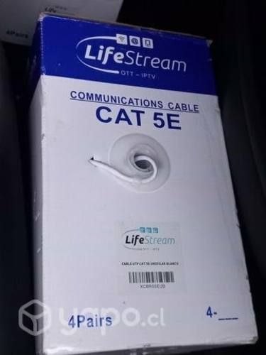 Ofrezco cable uto categoría 5 unifilar